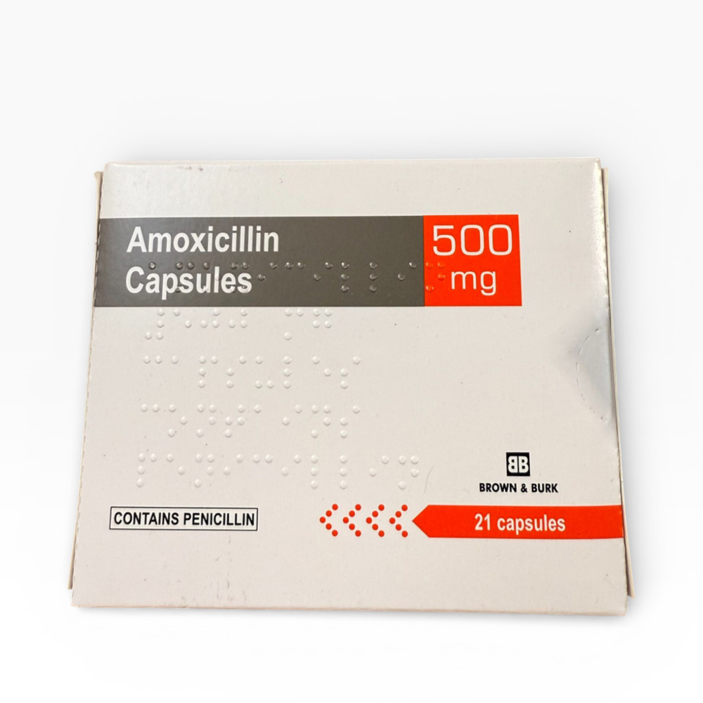 Amoxicillin 500mg (21 Tabs)