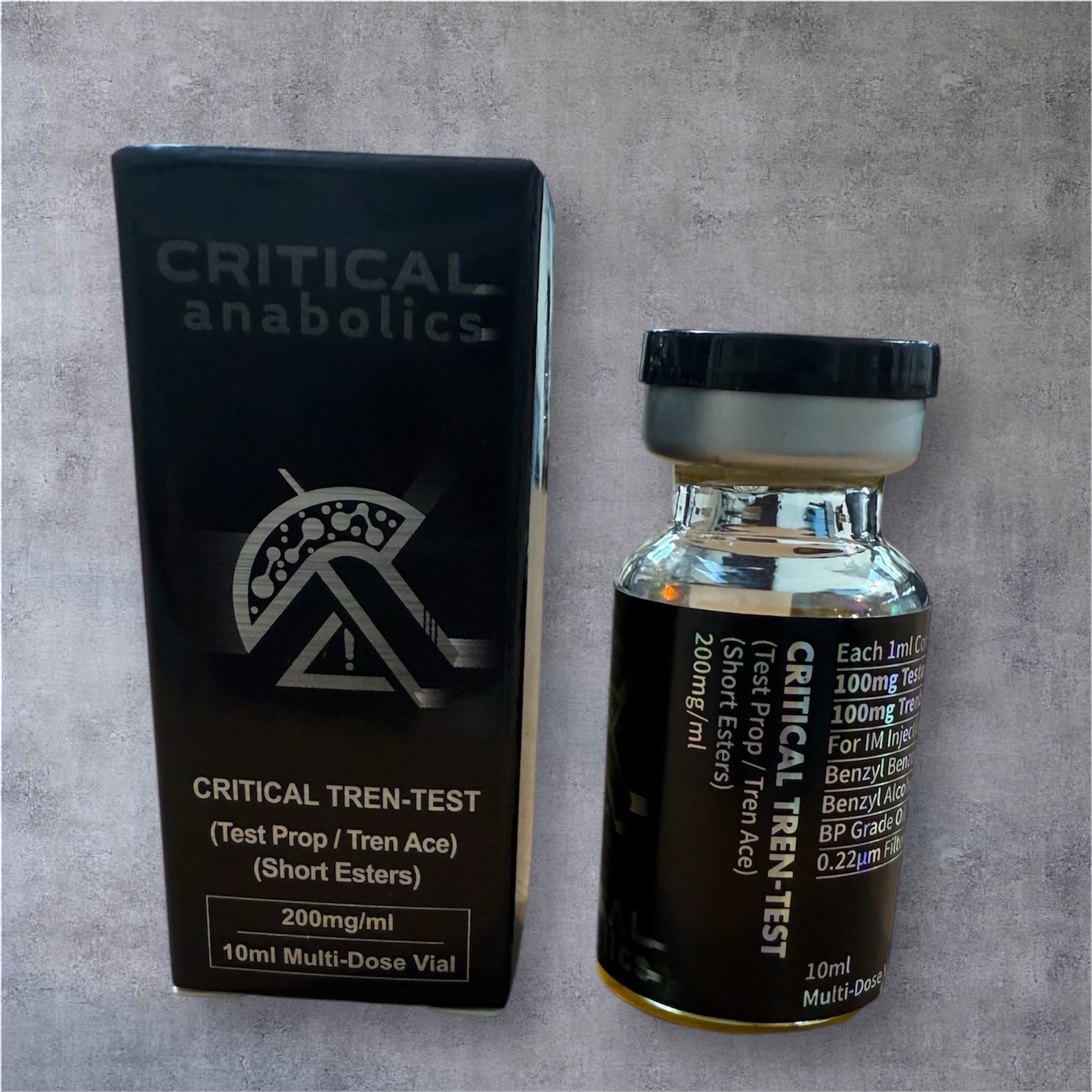 CRITICAL Tren/Test Short Ester 200mg/ml